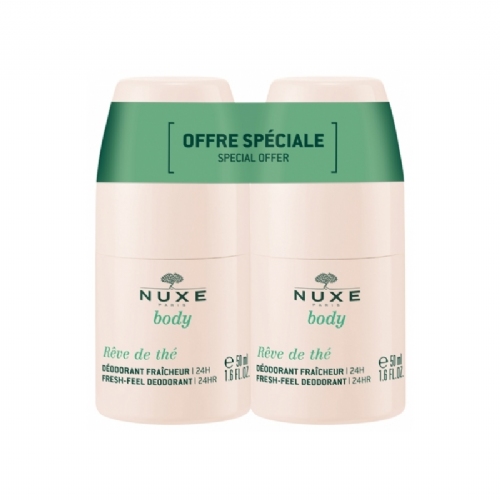 Nuxe body desodorant duplo 50ml