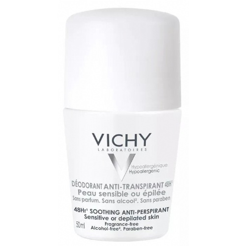 Desodorante bola piel sensible vichy 50 ml