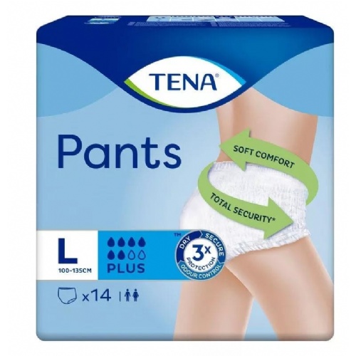 Tena pants plus t- gde 14 unidades