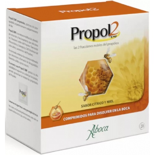 Propol 2 emf (20 comprimidos bucodispersables sabor citrico y miel)