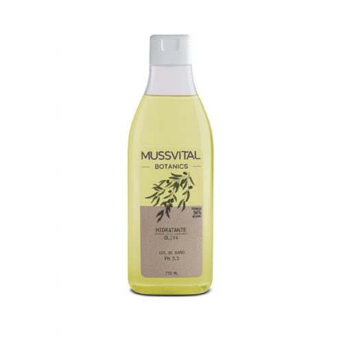 Mussvital essentials botanics gel de baño oliva (1 envase 750 ml)