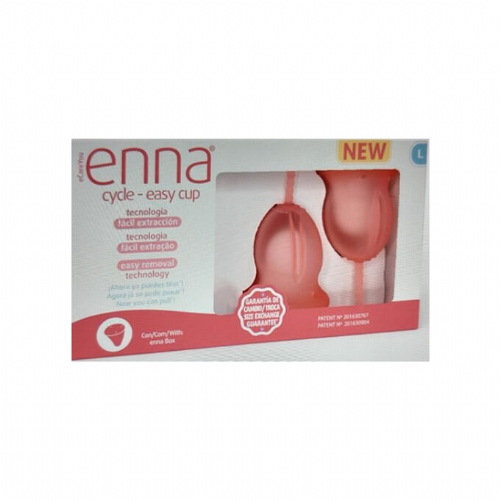 Enna cycle easy cup (1 unidad talla l)