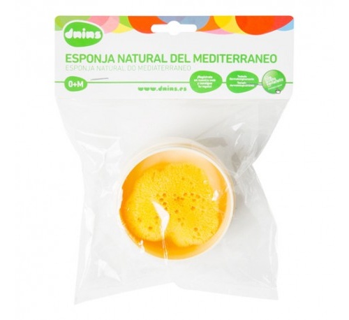 Esponja natural del mediterraneo caja dnins