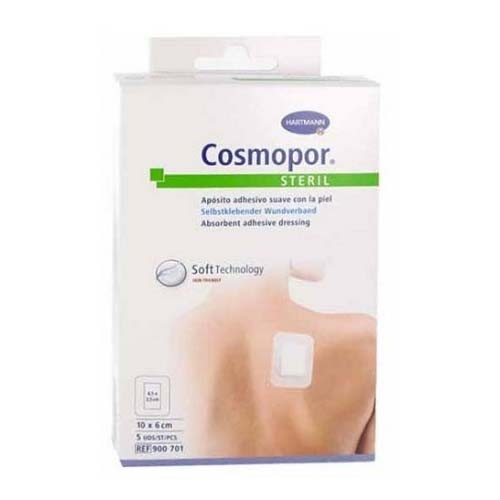 Cosmopor aposito adh esteril 10x8  5u